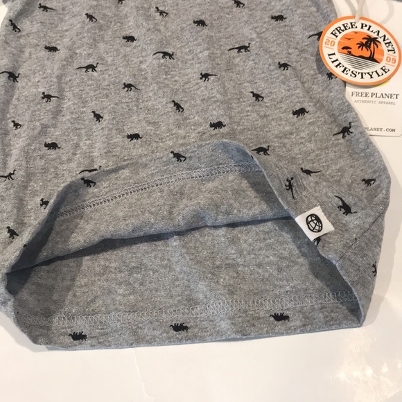 Free Planet Dinosaur Shirt Boys Size 3T NWT - Picture 4 of 12